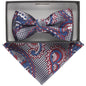 Boy's Design Bow Tie & Pocket Square in a Box by Vittorio Farina (KBH - 062) for Independent Retail Stores by Dubal Brothers