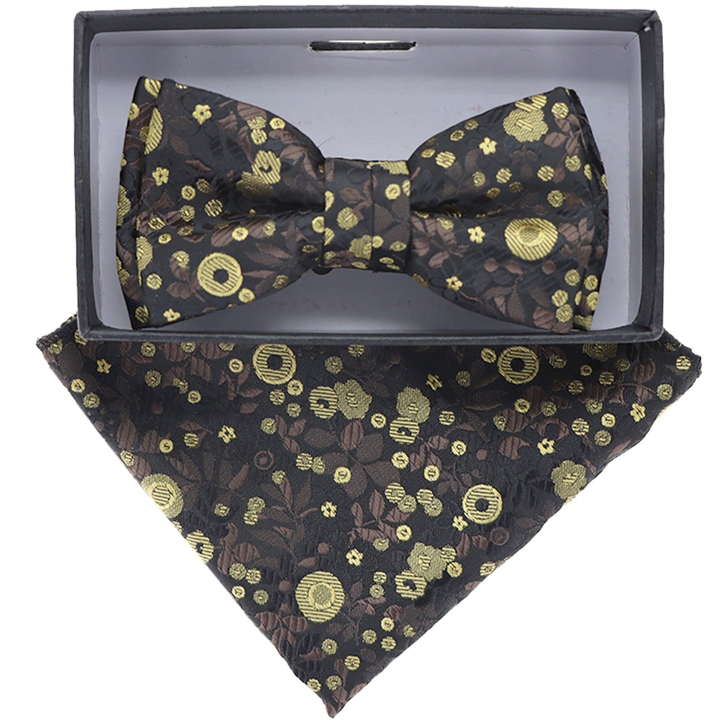 Boy's Design Bow Tie & Pocket Square in a Box by Vittorio Farina (KBH - 067) for Independent Retail Stores by Dubal Brothers