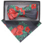 Boy's Design Bow Tie & Pocket Square in a Box by Vittorio Farina (KBH - 079) for Independent Retail Stores by Dubal Brothers