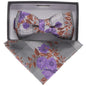 Boy's Design Bow Tie & Pocket Square in a Box by Vittorio Farina (KBH - 080) for Independent Retail Stores by Dubal Brothers