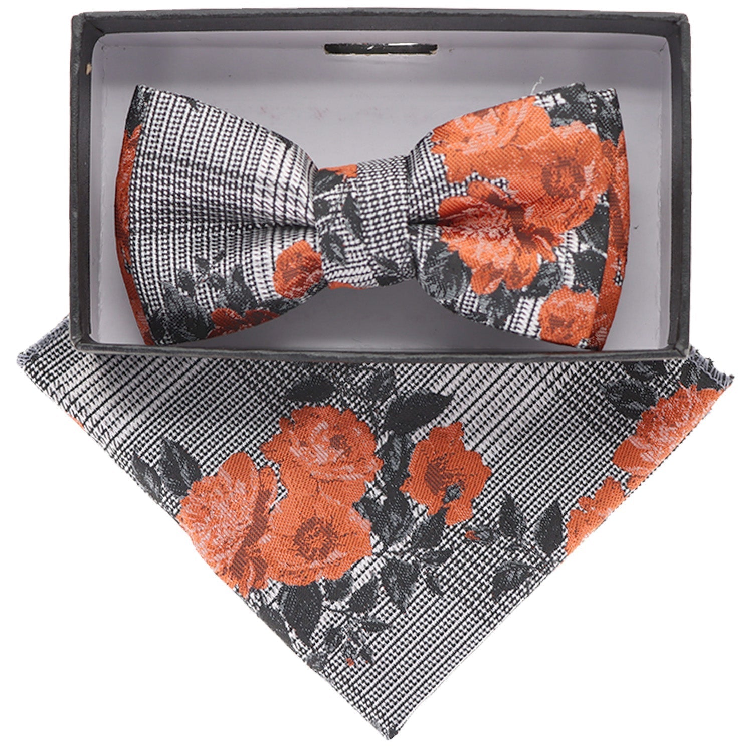 Boy's Design Bow Tie & Pocket Square in a Box by Vittorio Farina (KBH - 081) for Independent Retail Stores by Dubal Brothers
