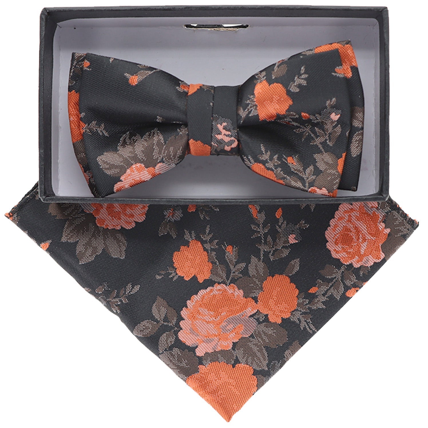 Boy's Design Bow Tie & Pocket Square in a Box by Vittorio Farina (KBH - 082) for Independent Retail Stores by Dubal Brothers