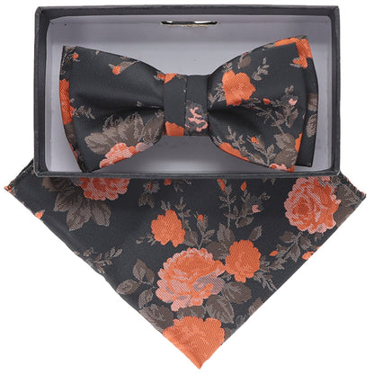 Boy's Design Bow Tie & Pocket Square in a Box by Vittorio Farina (KBH - 082) for Independent Retail Stores by Dubal Brothers