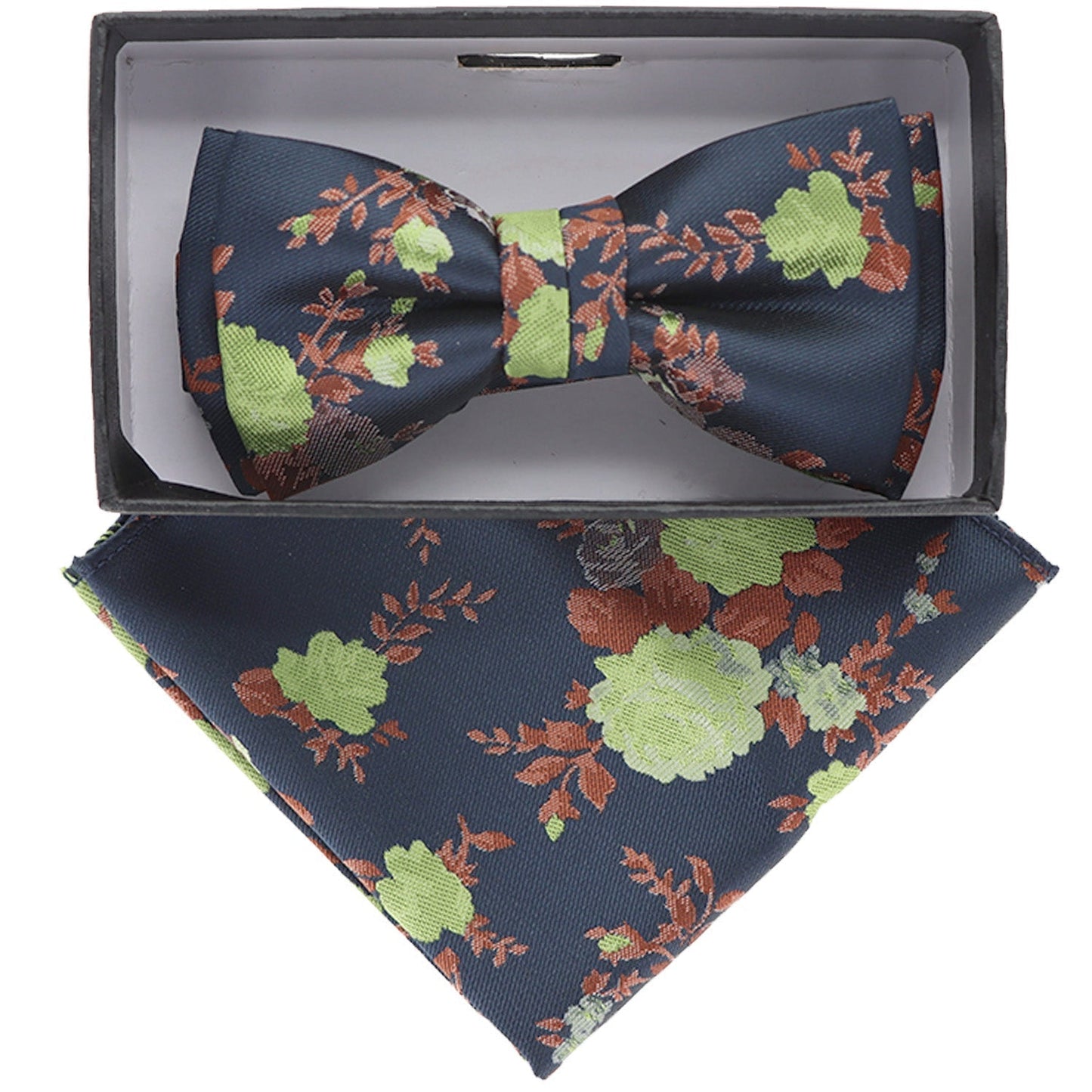 Boy's Design Bow Tie & Pocket Square in a Box by Vittorio Farina (KBH - 083) for Independent Retail Stores by Dubal Brothers