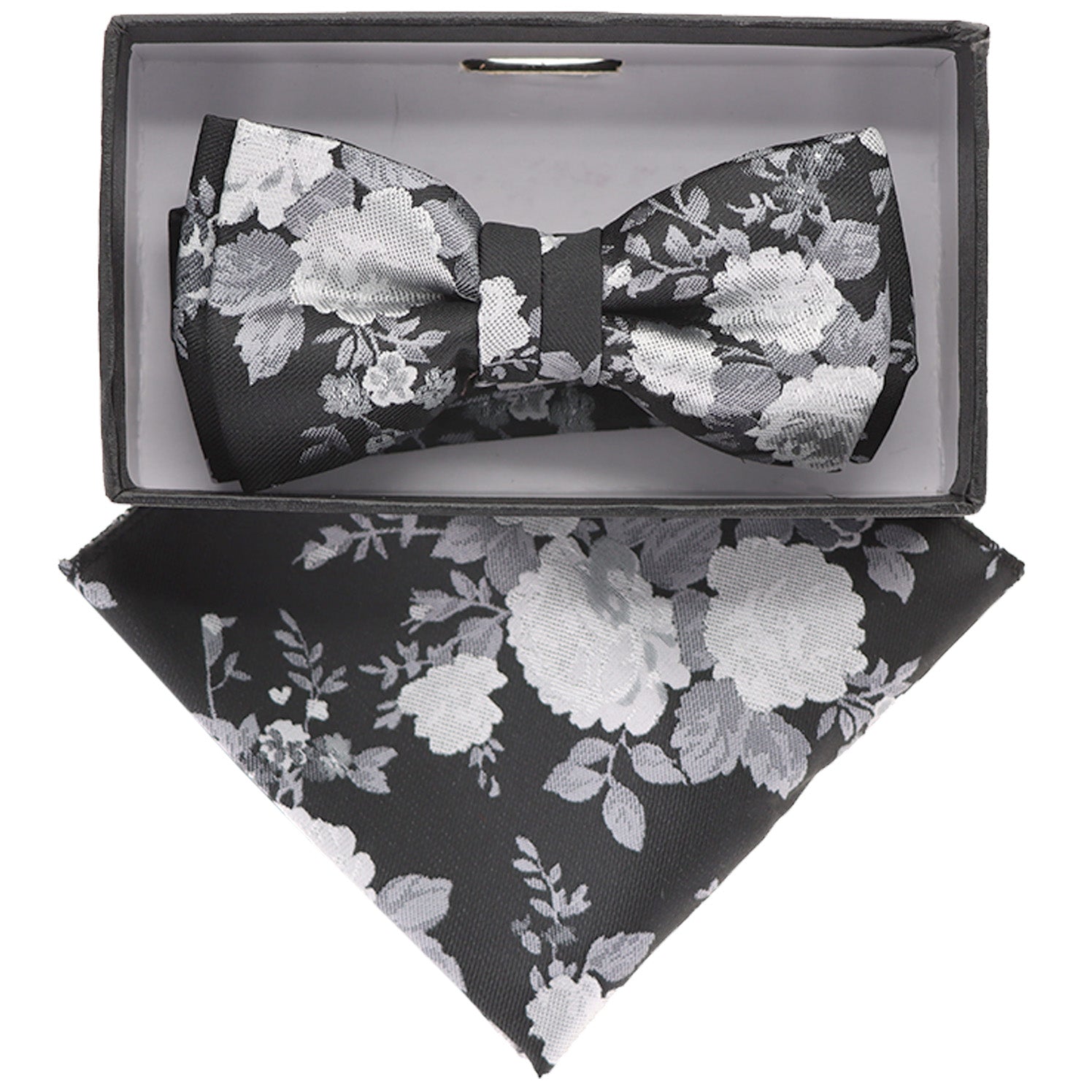 Boy's Design Bow Tie & Pocket Square in a Box by Vittorio Farina (KBH - 084) for Independent Retail Stores by Dubal Brothers
