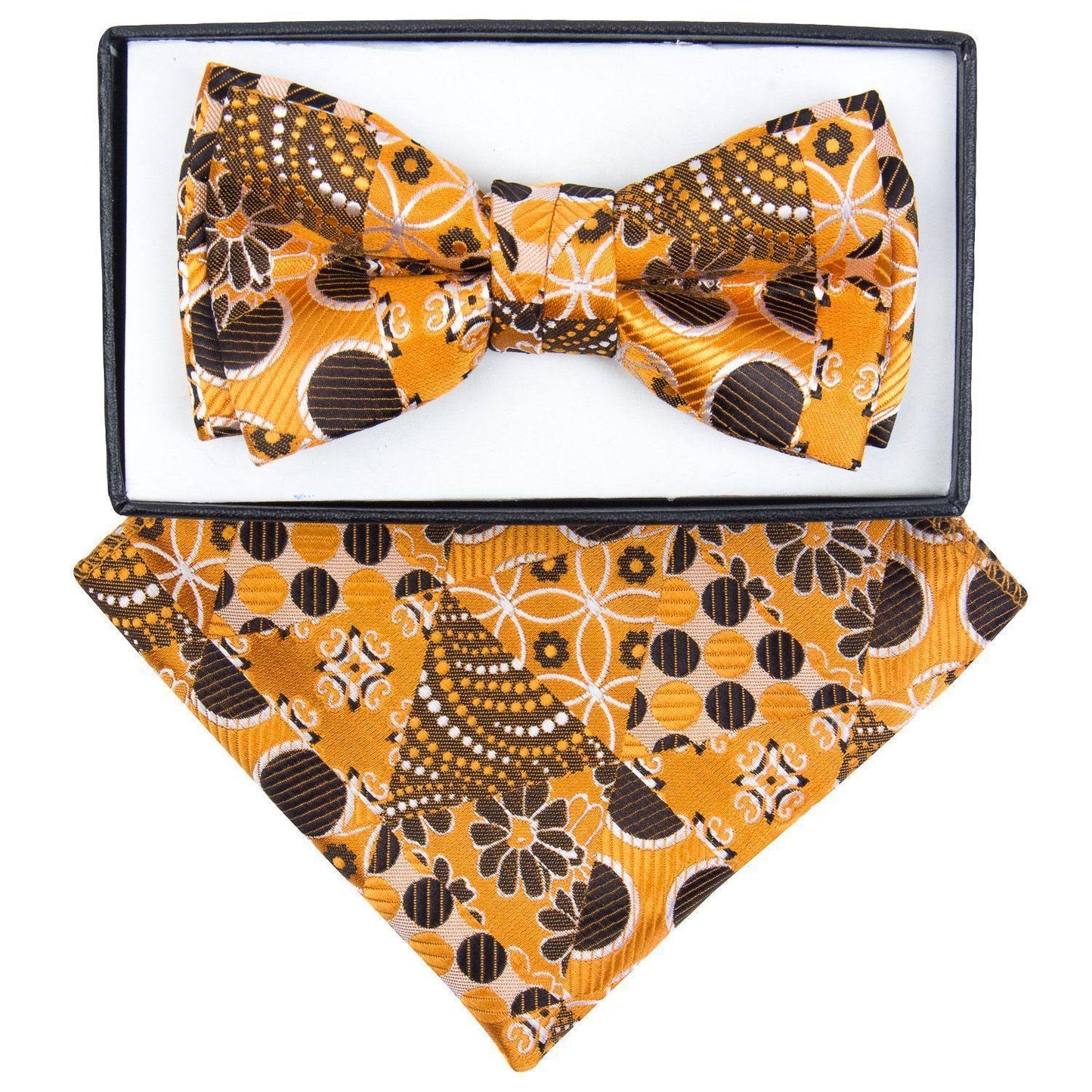 Boy's Design Bow Tie & Pocket Square in a Box by Vittorio Farina (KBH - 1012) for Independent Retail Stores by Dubal Brothers