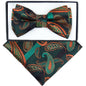 Boy's Design Bow Tie & Pocket Square in a Box by Vittorio Farina (KBH - 1019) for Independent Retail Stores by Dubal Brothers