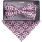 Boy's Design Bow Tie & Pocket Square in a Box by Vittorio Farina (KBH - 21002) for Independent Retail Stores by Dubal Brothers