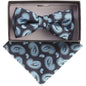 Boy's Design Bow Tie & Pocket Square in a Box by Vittorio Farina (KBH - 21006) for Independent Retail Stores by Dubal Brothers