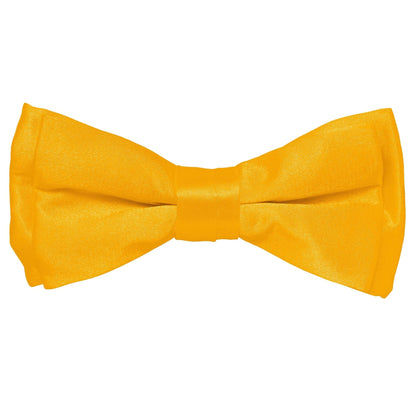 Boy's Solid Bow Tie by Vittorio Farina (boys - amber) for Independent Retail Stores by Dubal Brothers