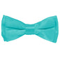 Boy's Solid Bow Tie by Vittorio Farina (boys - aqua) for Independent Retail Stores by Dubal Brothers