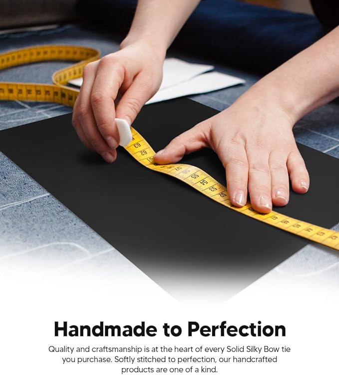 Boy's Solid Bow Tie by Vittorio Farina (boys - black) for Independent Retail Stores by Dubal Brothers