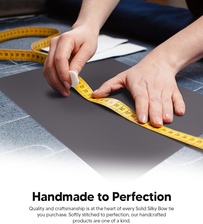 Boy's Solid Bow Tie by Vittorio Farina (boys - charcoal) for Independent Retail Stores by Dubal Brothers