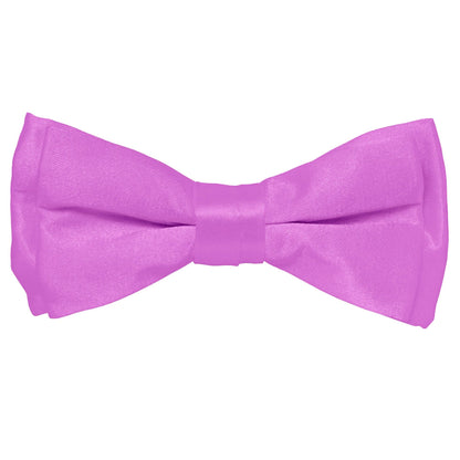 Boy's Solid Bow Tie by Vittorio Farina (boys - lavender) for Independent Retail Stores by Dubal Brothers