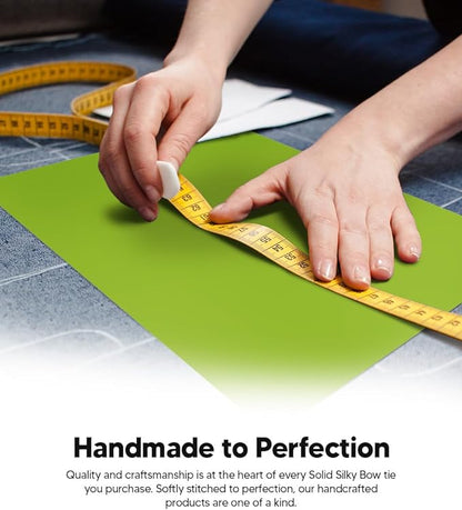 Boy's Solid Bow Tie by Vittorio Farina (boys - olive) for Independent Retail Stores by Dubal Brothers