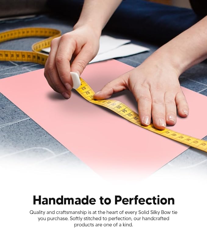 Boy's Solid Bow Tie by Vittorio Farina (boys - pink) for Independent Retail Stores by Dubal Brothers