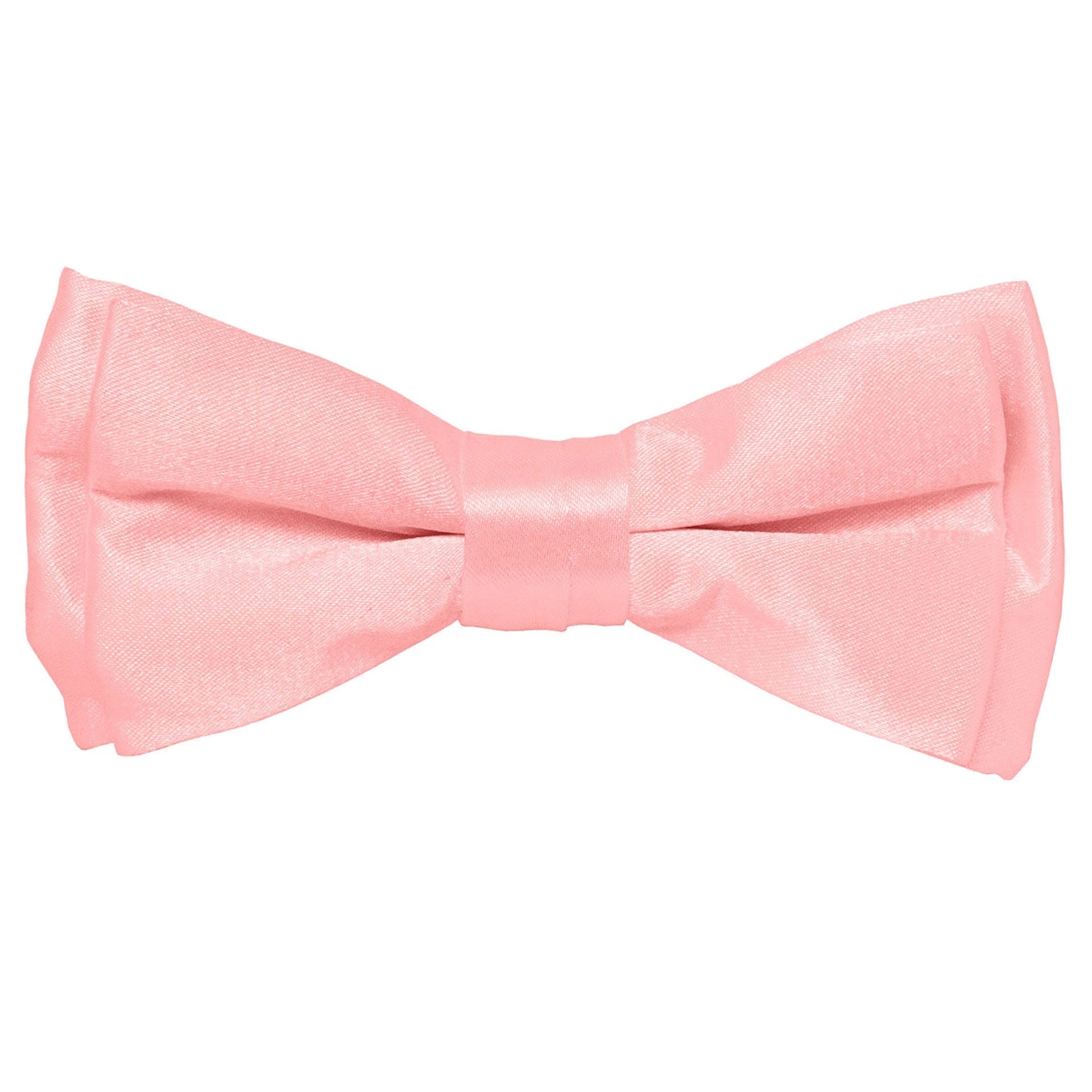 Boy's Solid Bow Tie by Vittorio Farina (boys - pink) for Independent Retail Stores by Dubal Brothers