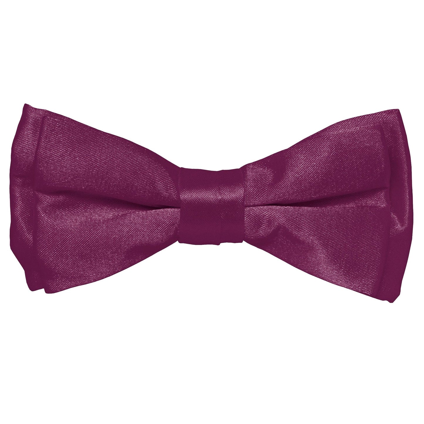 Boy's Solid Bow Tie by Vittorio Farina (boys - plum) for Independent Retail Stores by Dubal Brothers
