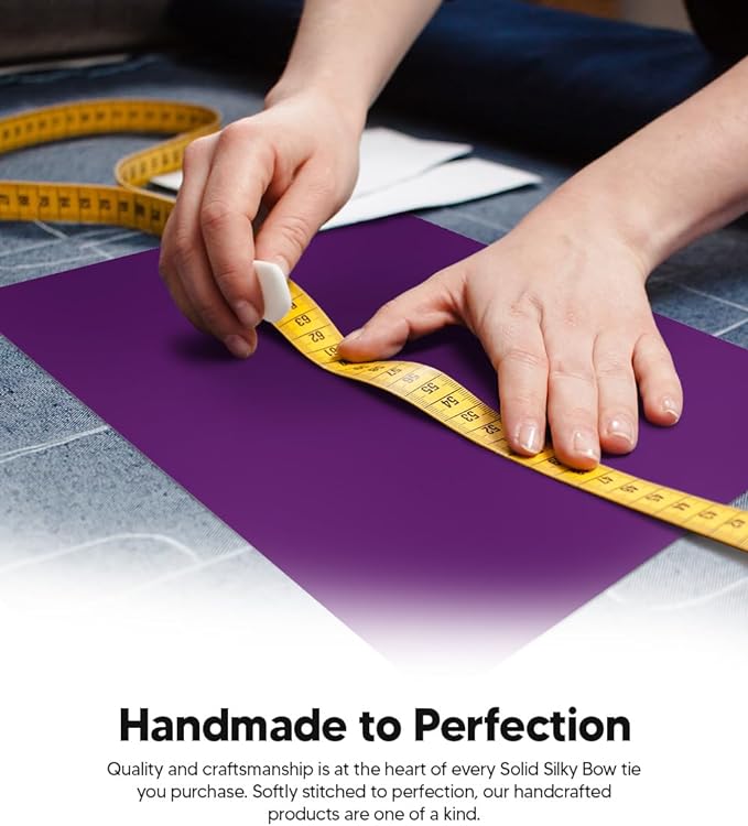 Boy's Solid Bow Tie by Vittorio Farina (boys - purple) for Independent Retail Stores by Dubal Brothers