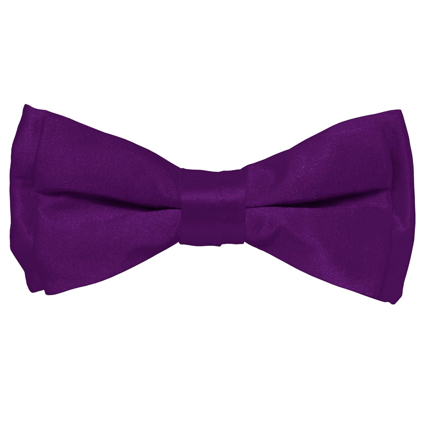 Boy's Solid Bow Tie by Vittorio Farina (boys - purple) for Independent Retail Stores by Dubal Brothers