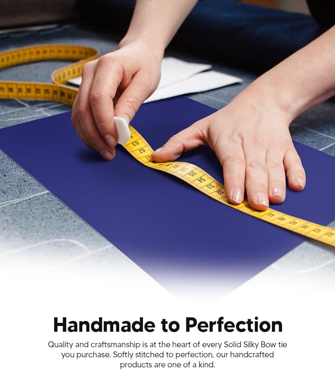 Boy's Solid Bow Tie by Vittorio Farina (boys - royal) for Independent Retail Stores by Dubal Brothers