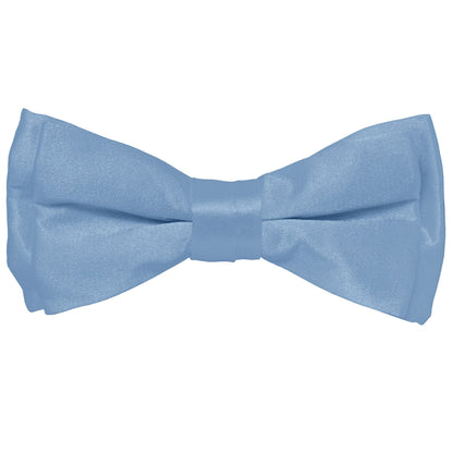 Boy's Solid Bow Tie by Vittorio Farina (boys - sky) for Independent Retail Stores by Dubal Brothers