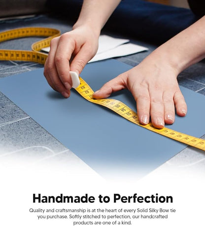 Boy's Solid Bow Tie by Vittorio Farina (boys - sky) for Independent Retail Stores by Dubal Brothers