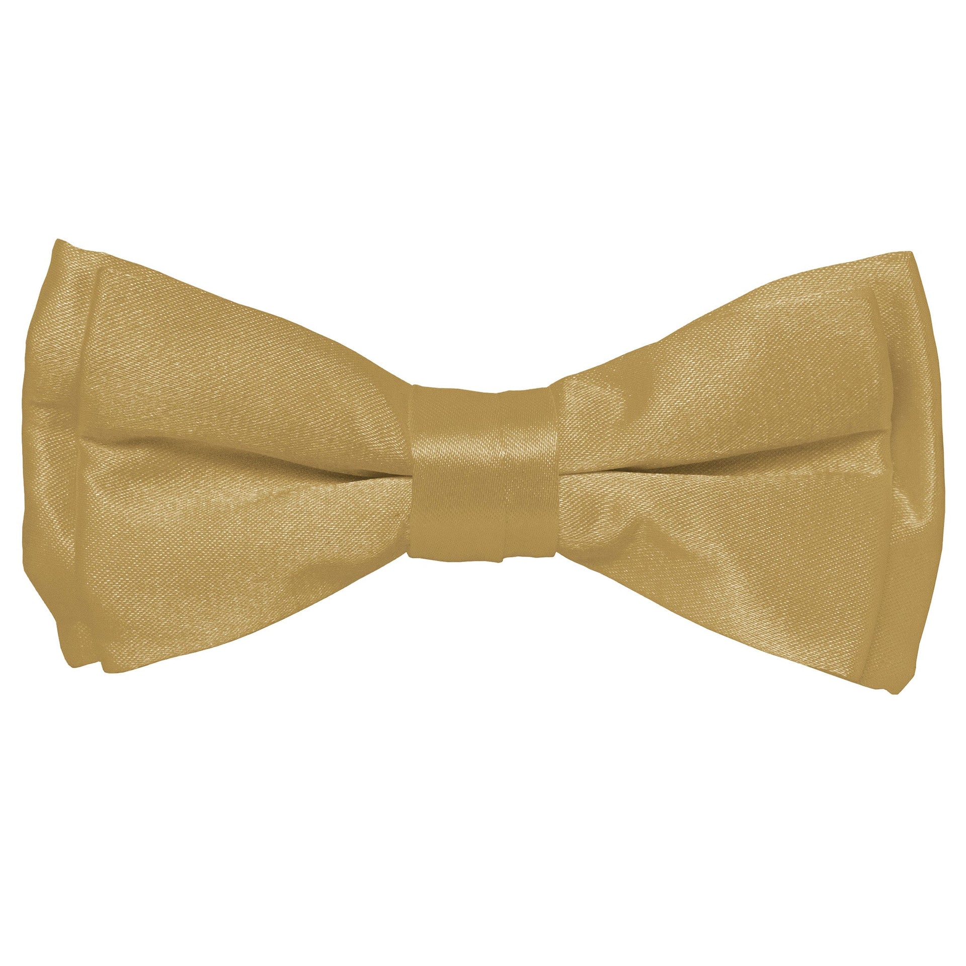 Boy's Solid Bow Tie by Vittorio Farina (boys - tan) for Independent Retail Stores by Dubal Brothers