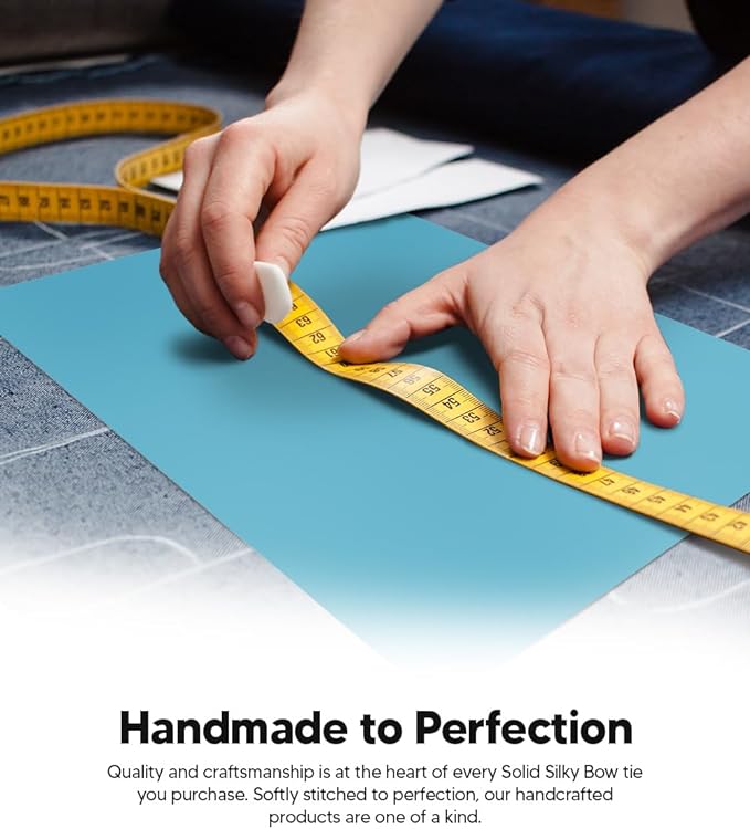 Boy's Solid Bow Tie by Vittorio Farina (boys - turquoise) for Independent Retail Stores by Dubal Brothers