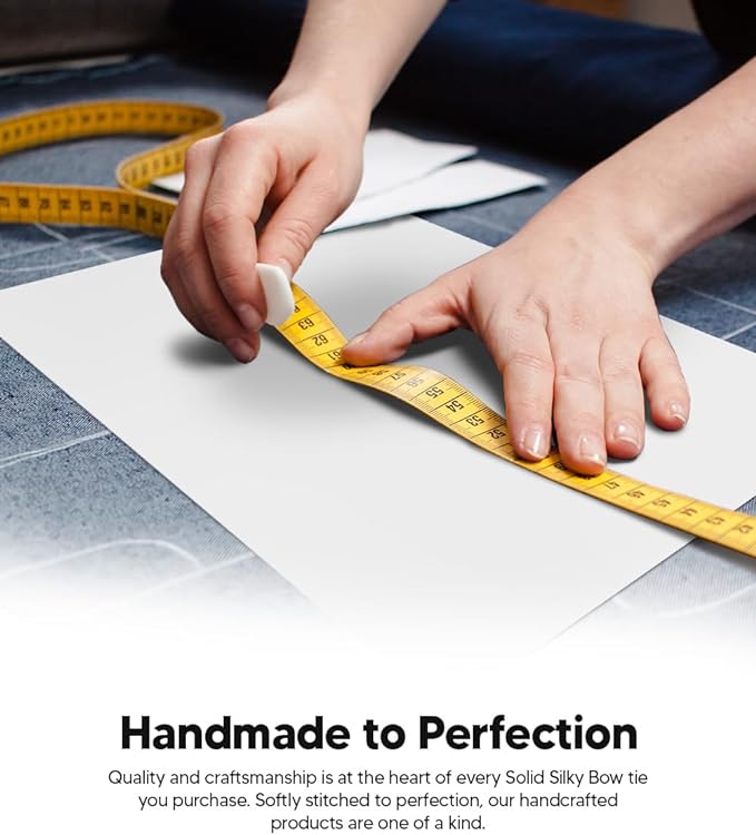 Boy's Solid Bow Tie by Vittorio Farina (boys - white) for Independent Retail Stores by Dubal Brothers