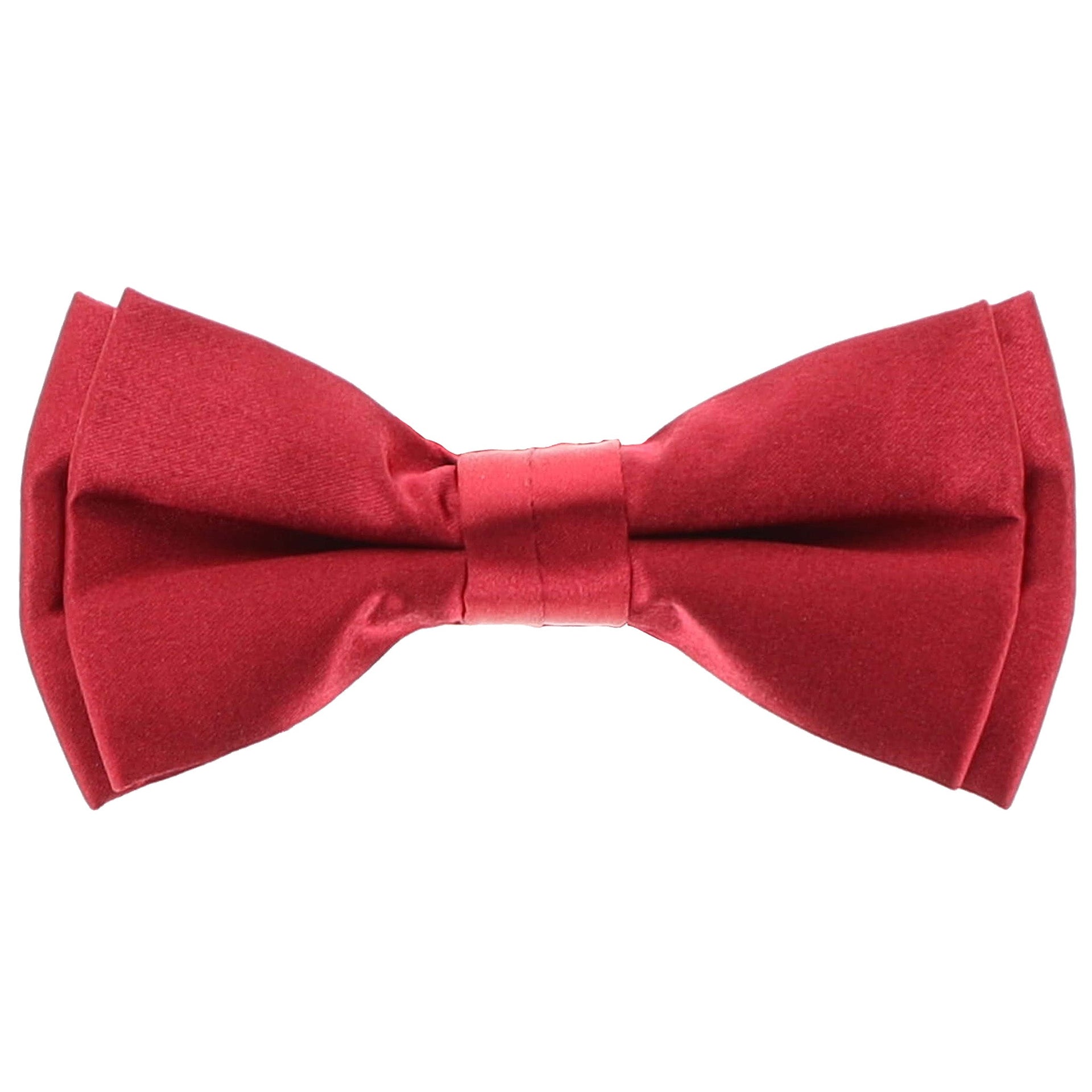 Boy's Solid Bow Tie by Vittorio Farina (boys - wine) for Independent Retail Stores by Dubal Brothers