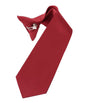 Boy's Solid Clip Necktie by Vittorio Farina (boys clip burgundy 16in) for Independent Retail Stores by Dubal Brothers