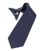 Boy's Solid Clip Necktie by Vittorio Farina (boys clip navy 16in) for Independent Retail Stores by Dubal Brothers