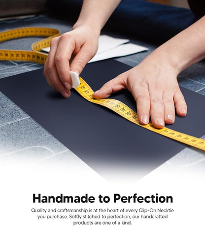 Boy's Solid Clip Necktie by Vittorio Farina (boys clip navy 16in) for Independent Retail Stores by Dubal Brothers