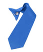 Boy's Solid Clip Necktie by Vittorio Farina (boys clip royal 16in) for Independent Retail Stores by Dubal Brothers