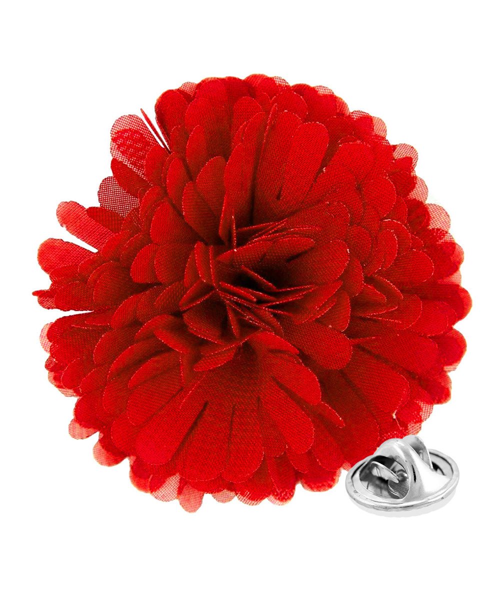 Carnation Flower Lapel Pin by Vittorio Vico (car - 003) for Independent Retail Stores by Dubal Brothers