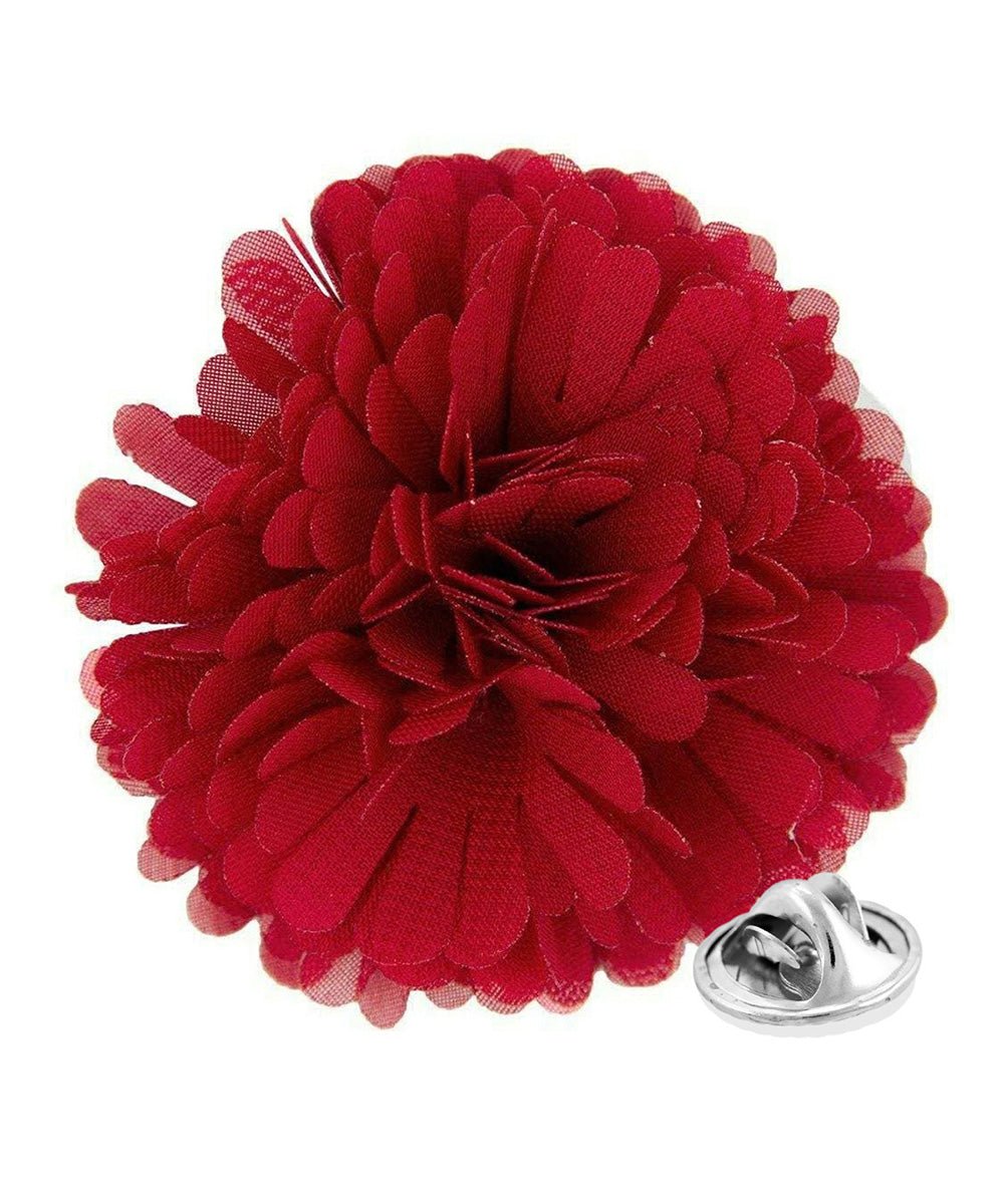 Carnation Flower Lapel Pin by Vittorio Vico (car - 004) for Independent Retail Stores by Dubal Brothers