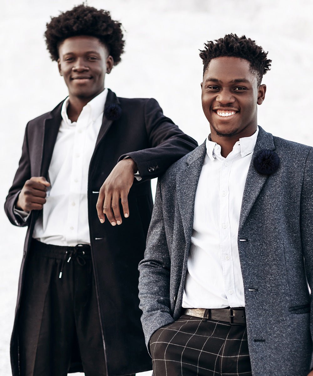 Carnation Flower Lapel Pin by Vittorio Vico (car - 005) for Independent Retail Stores by Dubal Brothers