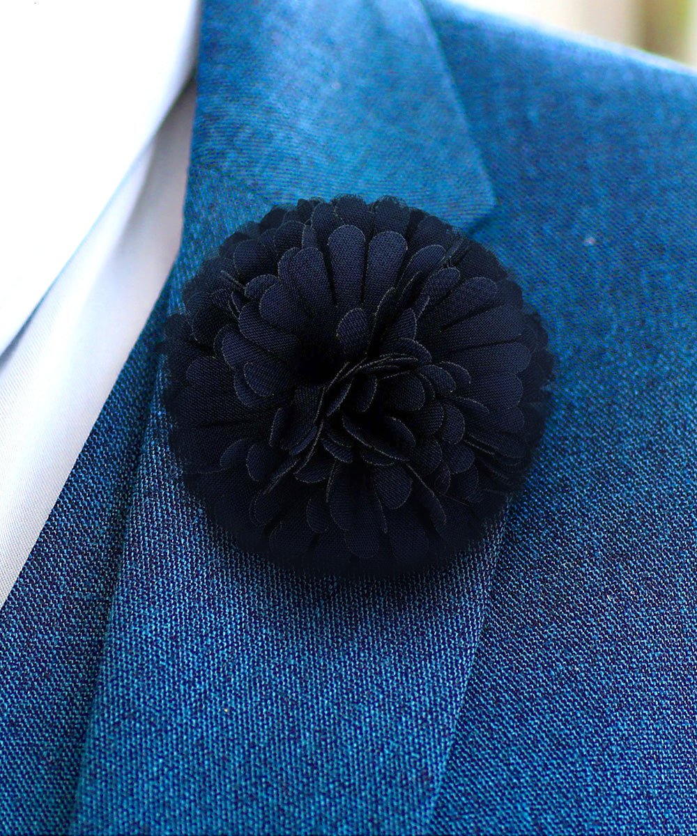 Carnation Flower Lapel Pin by Vittorio Vico (car - 005) for Independent Retail Stores by Dubal Brothers