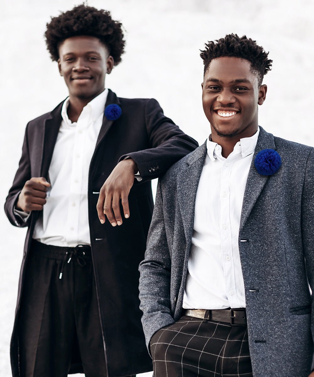 Carnation Flower Lapel Pin by Vittorio Vico (car - 006) for Independent Retail Stores by Dubal Brothers