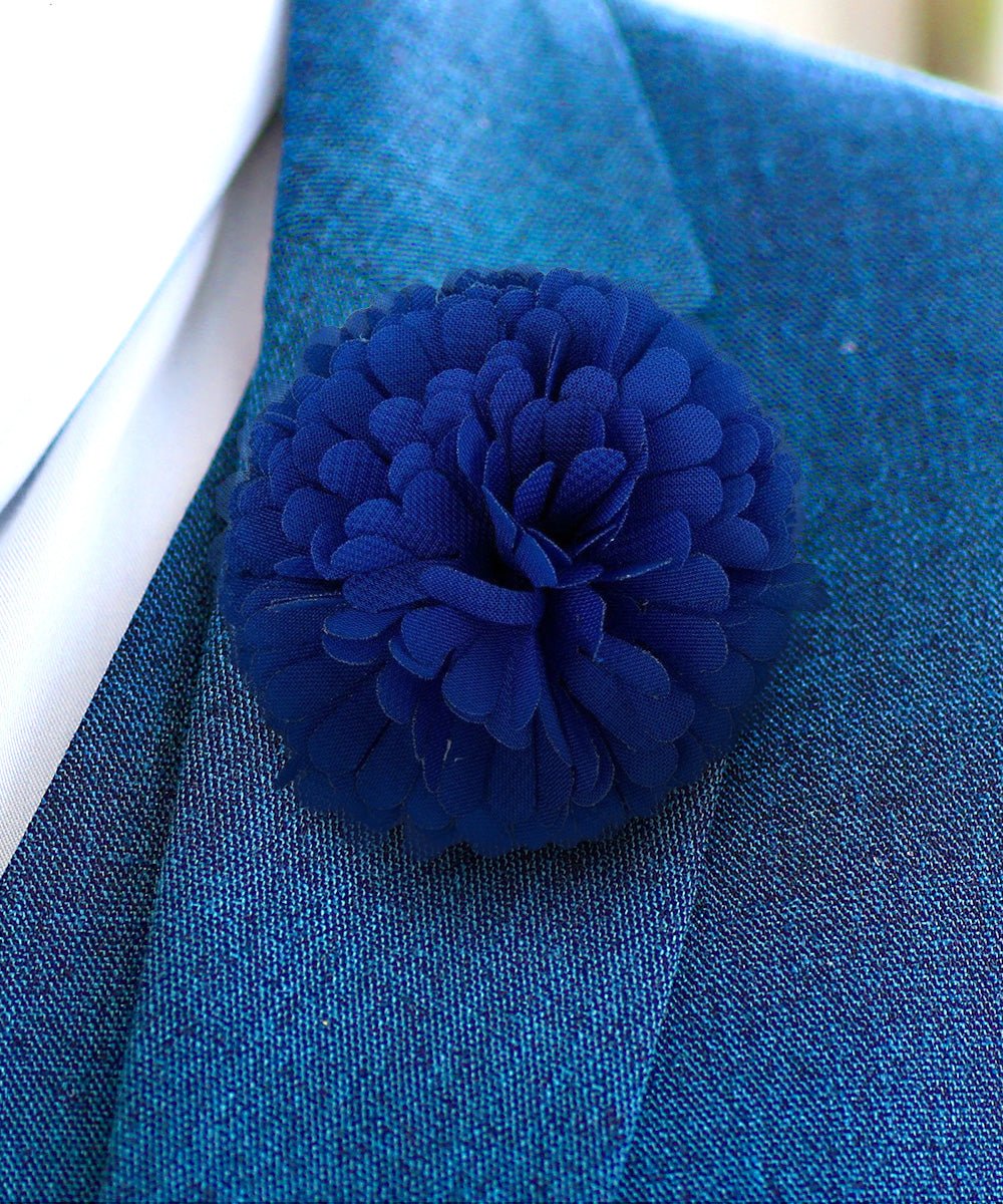 Carnation Flower Lapel Pin by Vittorio Vico (car - 006) for Independent Retail Stores by Dubal Brothers