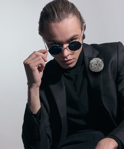 Carnation Flower Lapel Pin by Vittorio Vico (car - 007) for Independent Retail Stores by Dubal Brothers