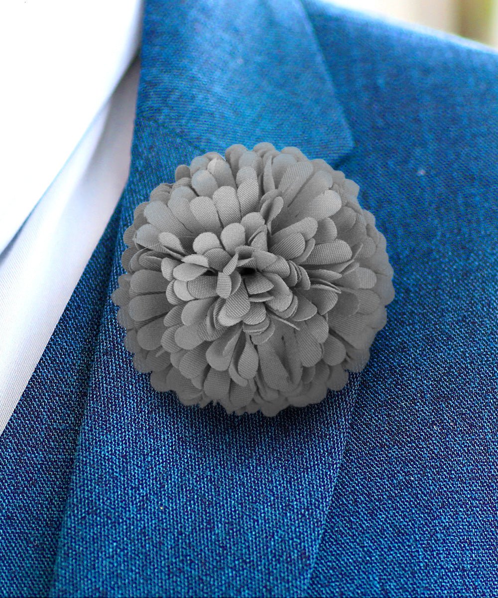 Carnation Flower Lapel Pin by Vittorio Vico (car - 007) for Independent Retail Stores by Dubal Brothers