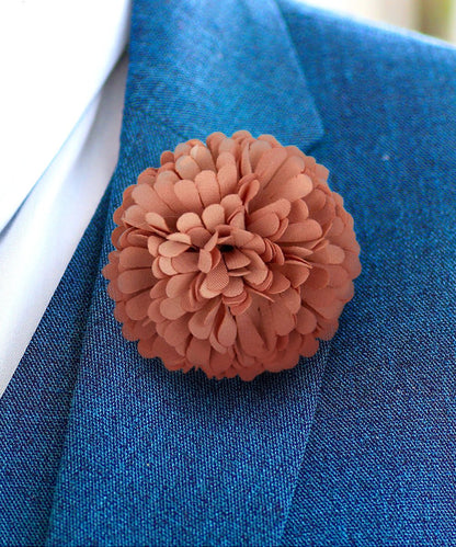Carnation Flower Lapel Pin by Vittorio Vico (car - 008) for Independent Retail Stores by Dubal Brothers