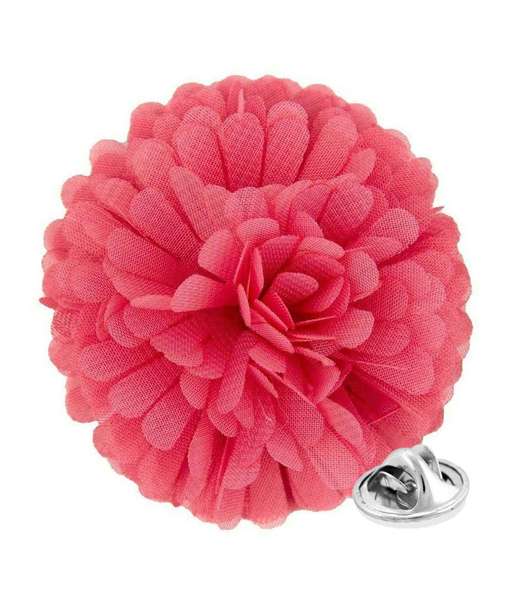 Carnation Flower Lapel Pin by Vittorio Vico (car - 009) for Independent Retail Stores by Dubal Brothers