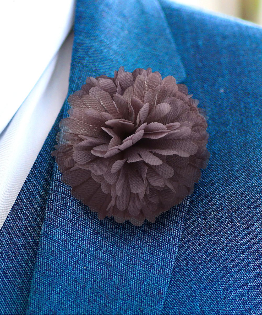 Carnation Flower Lapel Pin by Vittorio Vico (car - 016) for Independent Retail Stores by Dubal Brothers