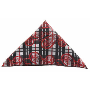 DH 107 Negro Blanco Rojo/Paisley