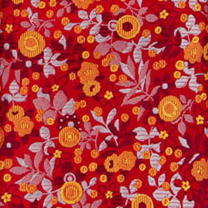 Floral Design Necktie & Pocket Square by Vittorio Farina (NH-D-1115) for Independent Retail Stores by Dubal Brothers