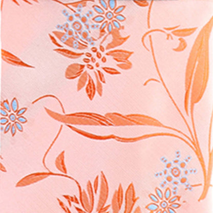 Floral Design Necktie & Pocket Square by Vittorio Farina (NH-D-1115) for Independent Retail Stores by Dubal Brothers