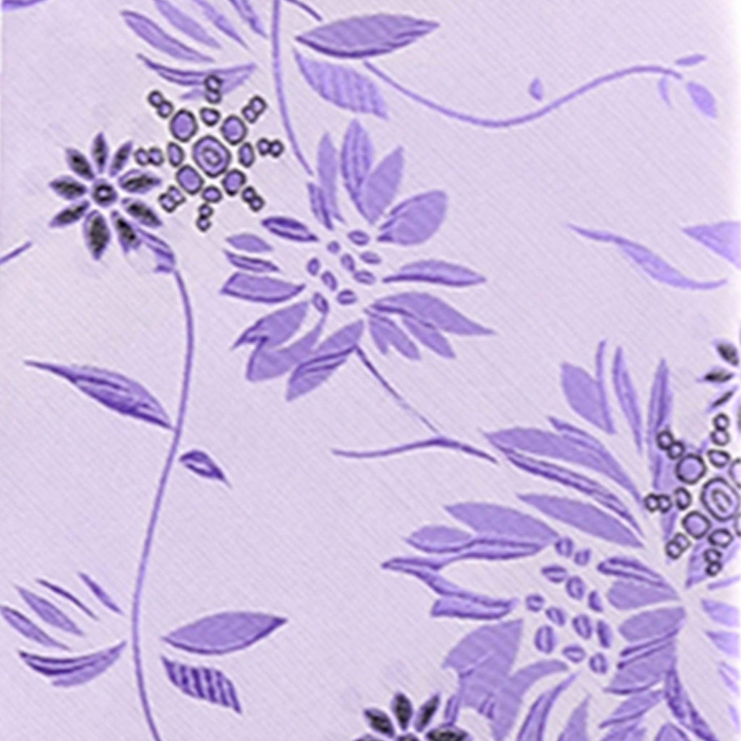 Floral Design Necktie & Pocket Square by Vittorio Farina (NH-D-1115) for Independent Retail Stores by Dubal Brothers